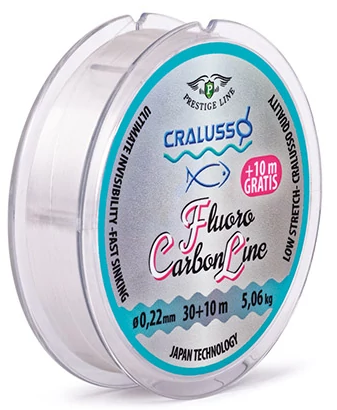 E-shop Cralusso fluorocarbon line 40 m - 0,22 mm