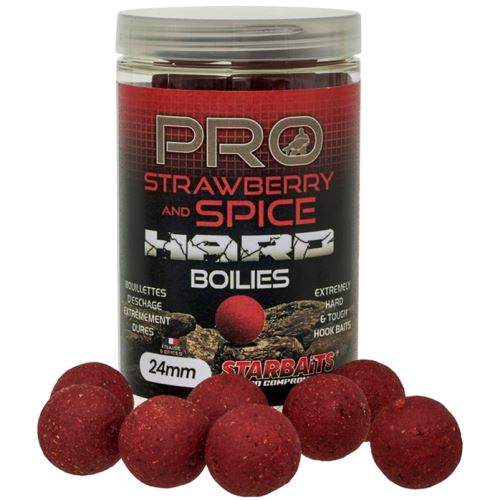 Starbaits Boilie Hard Pro Strawberry Spice 200 g