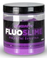 Mikbaits Obaľovací Dip Fluo Slime 100 g-Pikantná Slivka