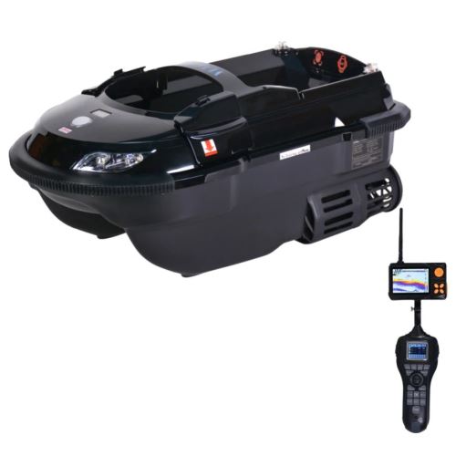 Boatman Zavážacia Lodička Vulcan Pro s GPS a Echolotom Čierna