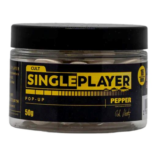 Singleplayer Plávajúce Boilies Pop-Up Boilies Pepper 50 g