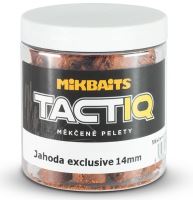 Mikbaits Mäkčené Pelety TactiQ 250 ml 14 mm-Jahoda Exclusive