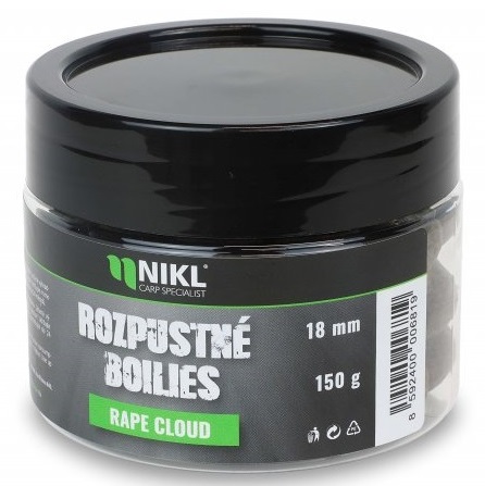 E-shop Nikl rozpustné boilies rape cloud 150 g - 18 mm