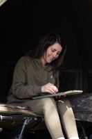 Korda Mikina Womens Kore Hoodie Dark Olive (4)