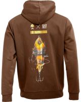 Westin Mikina Swimlure Hoodie Dark Brown (2)