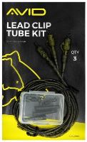 Avid Carp Montáž Na Olova Outline Lead Clip Tube Kit