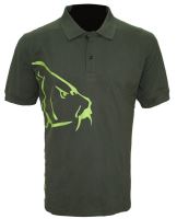 Zfish Tričko Carp Polo T-Shirt Olive Green-Veľkosť M
