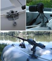 Sportex Nafukovací Čln SHELF 310F Lamelová Podlaha s Úchytmi FASTEN Šedý 2x Lavička (12)