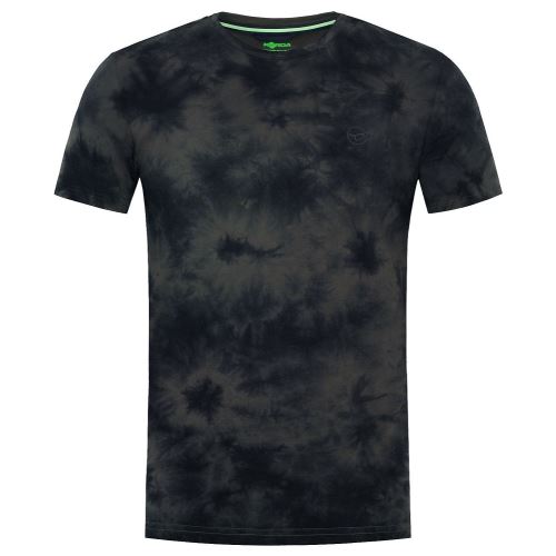 Korda Tričko Tie Dye Tee Slate Grey