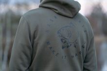 Nash Mikina Make It Happen Carp Logo Hoody Green (7)