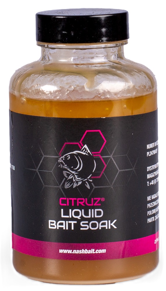 Nash dip liquid bait soak citruz 250 ml