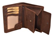 Mercucio Peňaženka Svetlohnedá Vzor 3 Kapor Lysec (1)