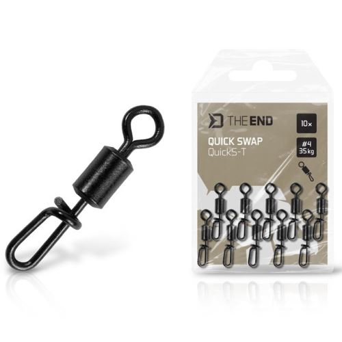 Delphin Rychlovýmenný Obratlík TheEND QuickS-T #4 35 kg 10 ks