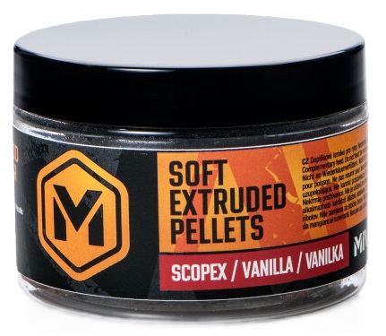 Mivardi mäkčené pelety soft extruded pellets 150 ml - scopex/vanilka