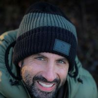 One More Cast Čiapka Big Head Beanie - Black Stripe (11)