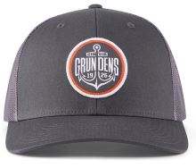 Grundéns Šiltovka Logo Anchor Trucker Charcoal
