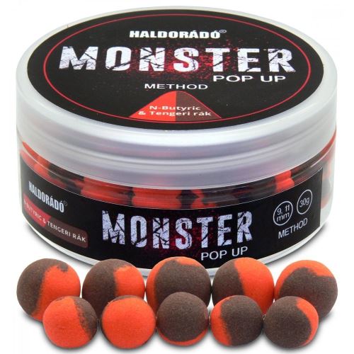 Haldorádó Plávajúce Boilie Pop-Up Method Monster 30 g 9 + 11 mm