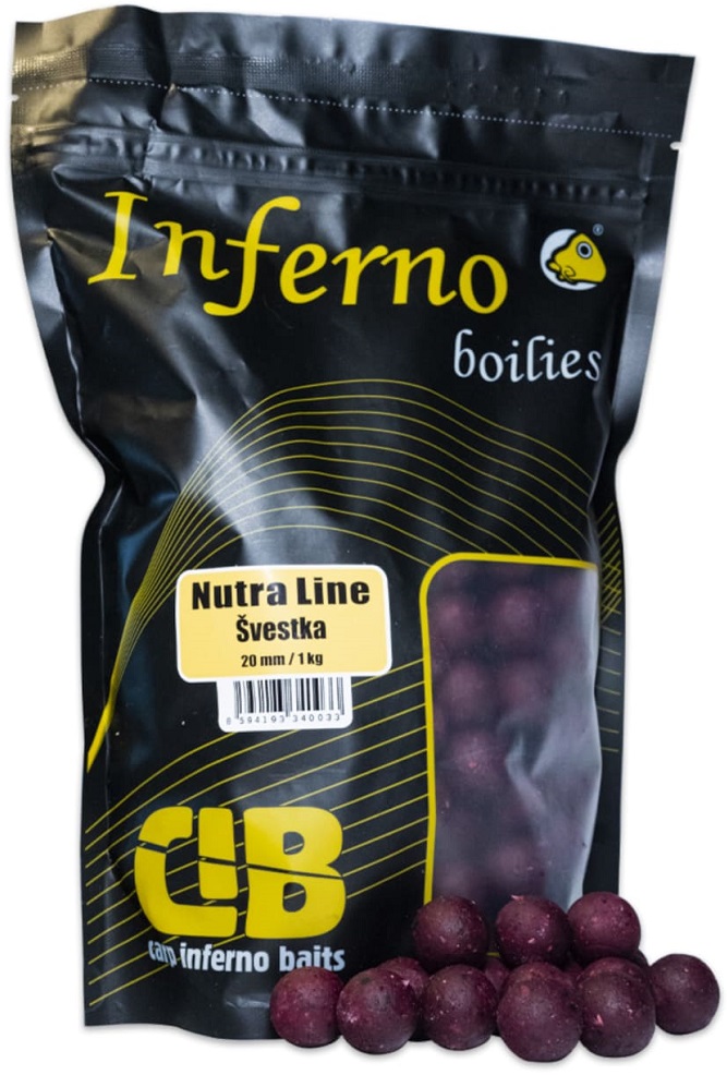 Carp inferno boilies nutra line slivka - 1 kg 20 mm