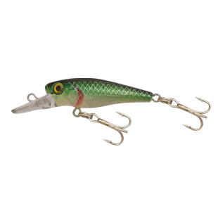 Kamasaki wobler perch 3 zelená-strieborná 4,5 cm 3,5 g