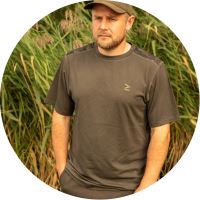 One More Cast Tričko Splash Camo T-Shirt - XXL