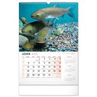 PGCZ Nástenný Kalendár Rybársky 2025 CZ 33×46 cm / CZ (1)