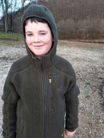 Geoff Anderson Mikina s Kapucňou Teddy Zelená (7)