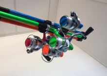 Okuma Set Pre Deti Vibe Prút s navijakom Zadarmo Ružový (3)