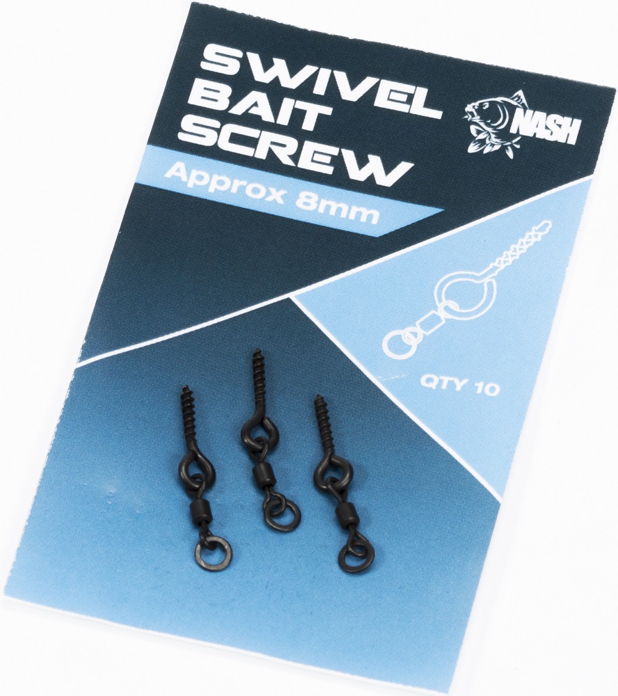 Nash držiak nástrahy swivel bait screw - 8 mm