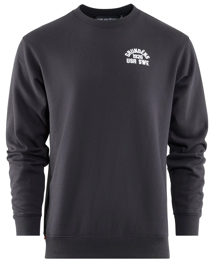 Grundéns mikina 1926 crew sweatshirt black - xl