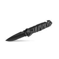 TB Outdoor Zatvárací Nôž CAC S200 French Army G10 Kombinované Ostrie Black (1)