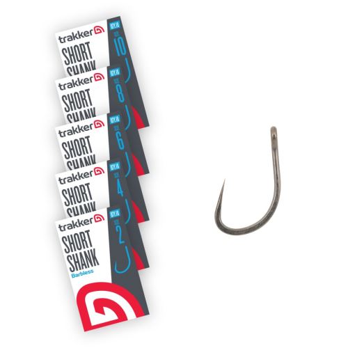 Trakker Háčiky Short Shank Hooks Barbless