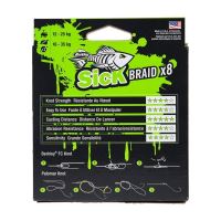 Berkley Splietaná Šnúra SicK Braid Hi-Vis Žltá 150 m (2)