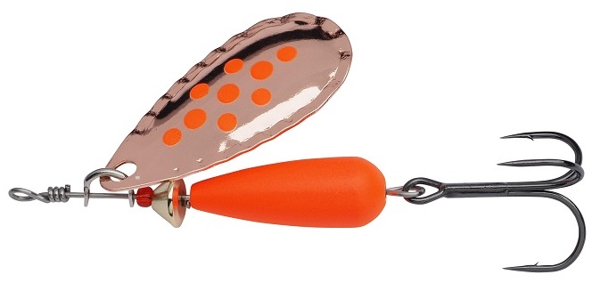 E-shop Abu garcia rotačka droppen spinners sinking matte fluo orange - 4 cm 4 g