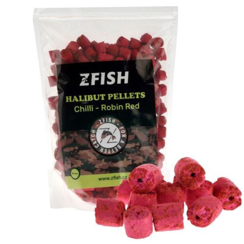 Zfish Pelety Halibut Pellets Chilli Robin Red 1 kg