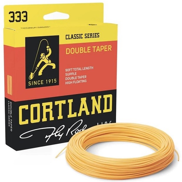 Cortland muškárska šnúra 333 classic floating double mango orange 90 ft - dt3f