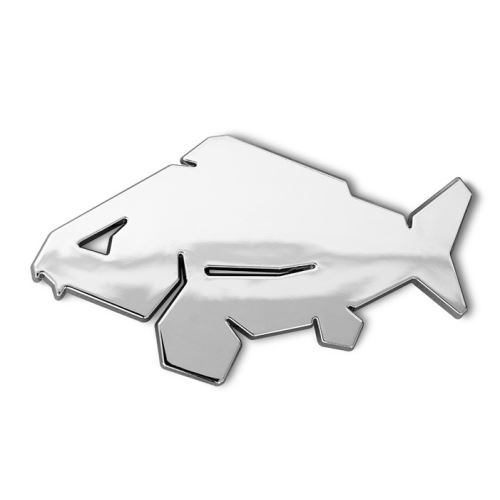 Delphin 3D Nálepka Carp Chrom