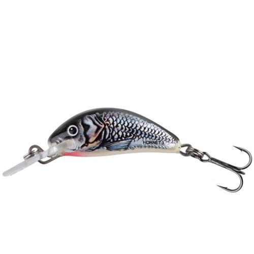 Salmo Wobler Hornet Sinking Holographic Grey Shiner