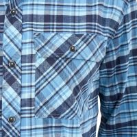 Grundéns Košele Dungeness Seawool Flannel Shirt Grass (2)