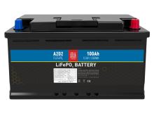 A2D2 Batéria LiFePo4 12,8 V 100Ah F15 Self-Heat Car Battery Case REPT Cells