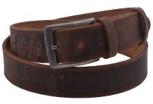 Mercucio Rybársky Darčekový Set Sumec - Pánska Peňaženka a Kožený Opasok Tmavý Šitý (2)