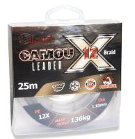 Uni Cat Náväzcová Šnúra Camou X-12 Leader 25 m