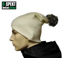 R-spekt Čiapka PomPom DUO beanie style smotanová (9)