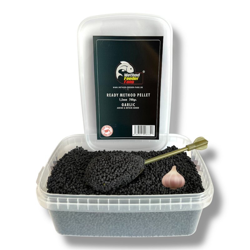 E-shop Method feeder fans pelety ready method 700 g 1,5 mm - cesnak