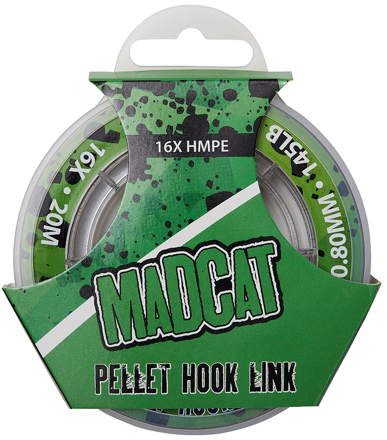 Madcat náväzcová šnúra pellet hook link 16x brown 20 m - 0,80 mm 65 kg