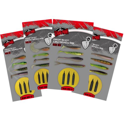 Fox Rage Montáž Drop Shot Micro Ready Rig 3 ks