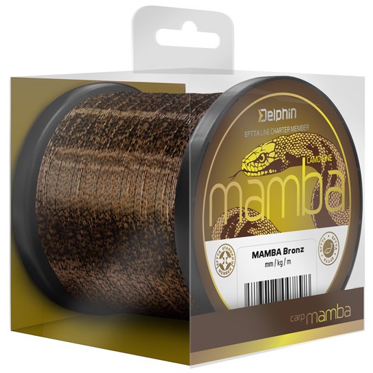 Delphin vlasec mamba carp bronz - 0,26 mm 5,2 kg 300 m