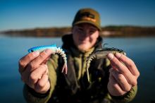 Savage Gear Gumová Nástraha Cannibal Minnow V-Tail Firetiger (3)