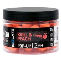 Shimano Plávajúce Boilie Isolate Pop-Up Krill Peach Fluoro Orange (1)