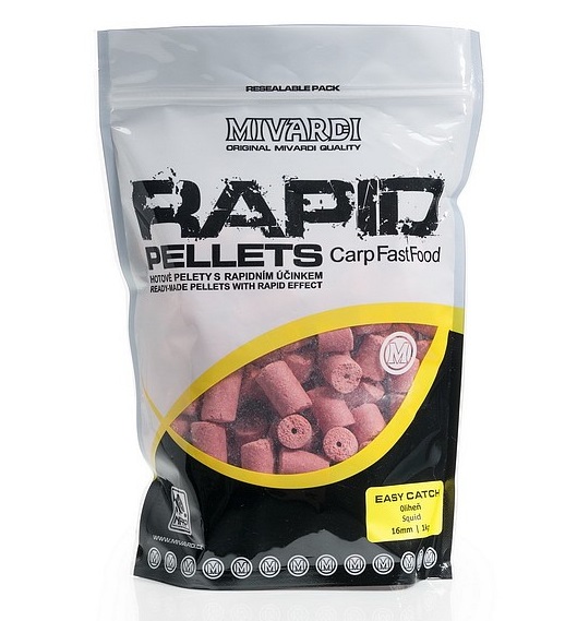 Mivardi pelety rapid easy catch oliheň-1 kg 4 mm