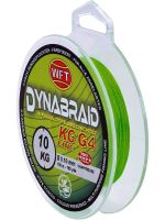 WFT Splietaná Šnúra Round Dynamix G4 Chartreuse 150 m - 0,16 mm 16 kg
